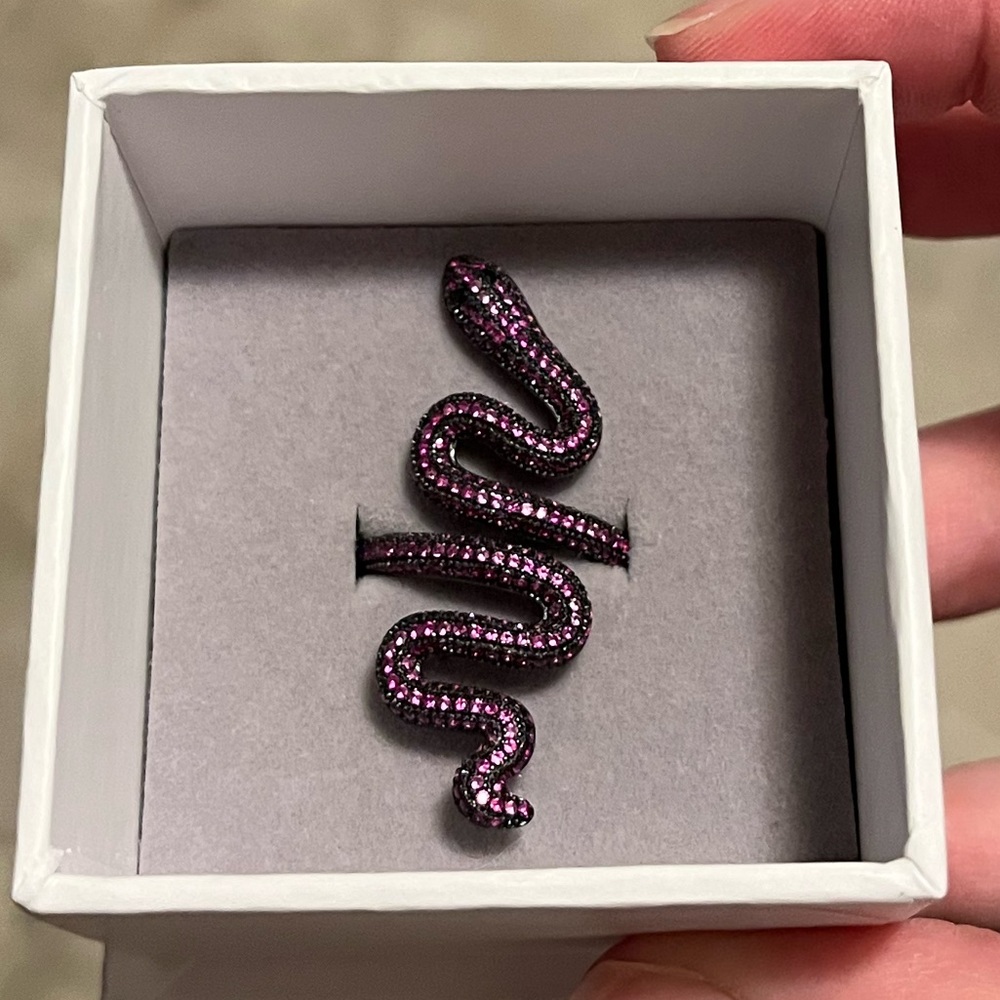 Taylor Swift Reputation Era Purple Snake Ring